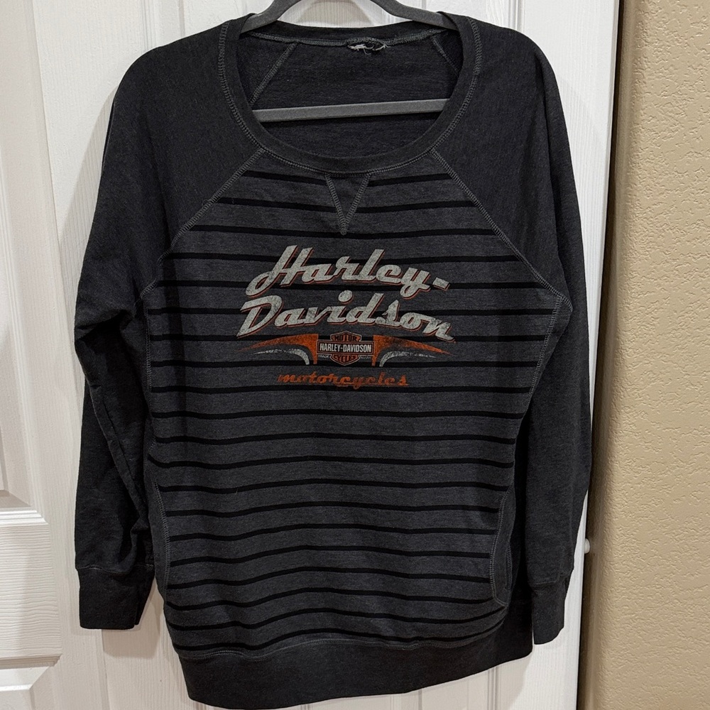 Harley Davidson Sweatshirt - Size M* (see measurements)